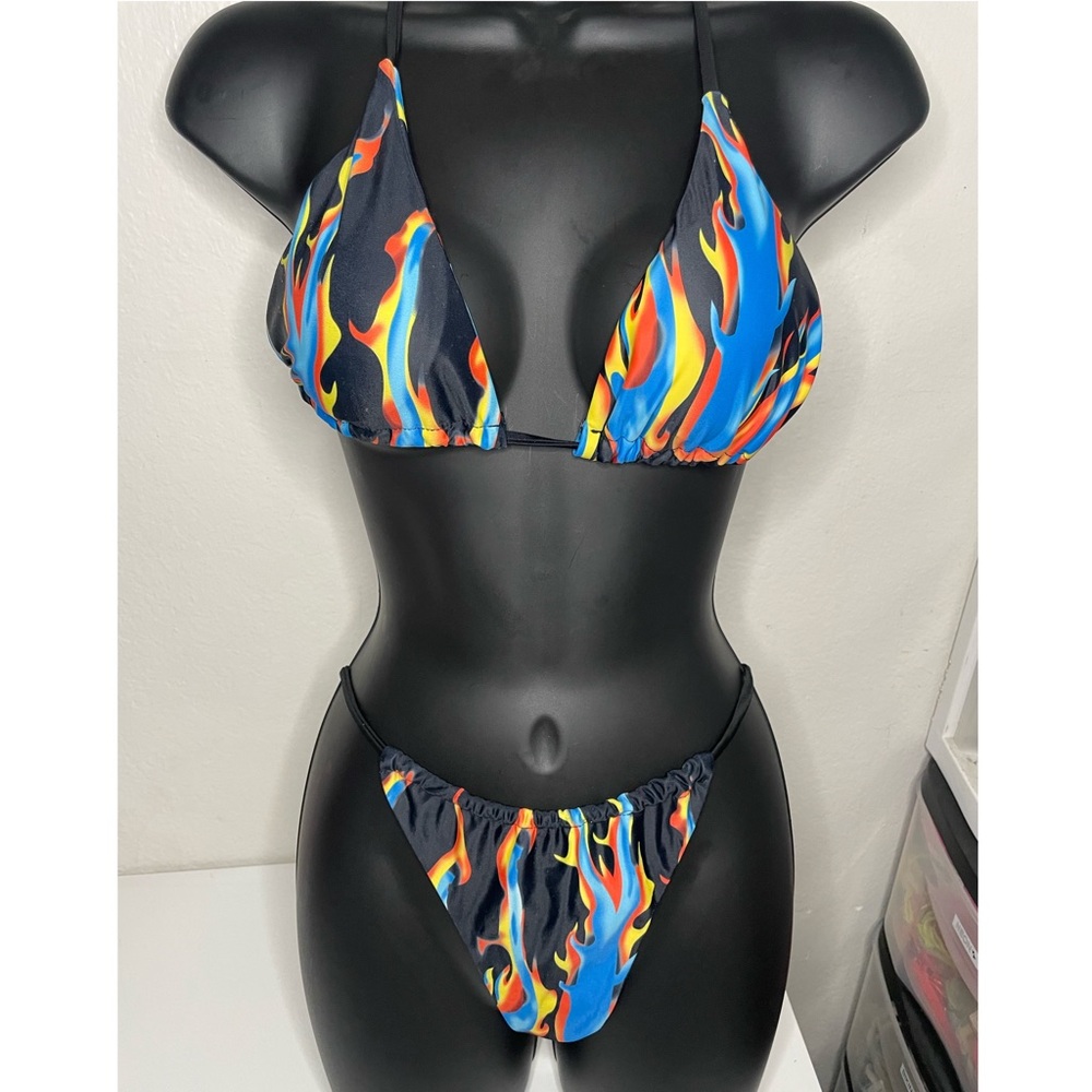 Shein Flames bikini MEDIUM